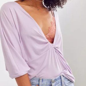 Silence + Noise: Lavender Oversized Shirt